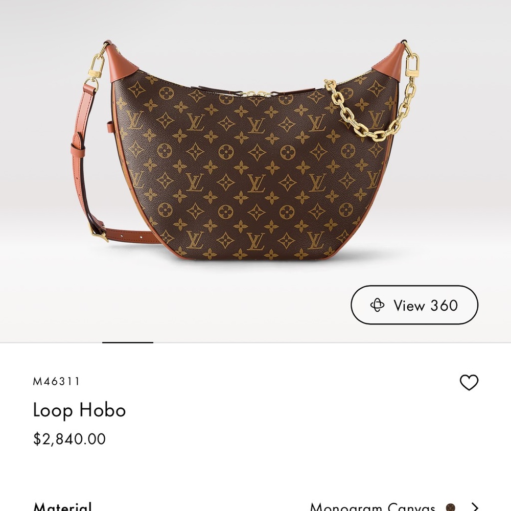 Louis Vuitton Monogram Shoulder Bag